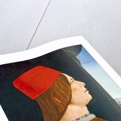 Giovanni II Bentivoglio, c. 1474- 77 by Ercole de Roberti