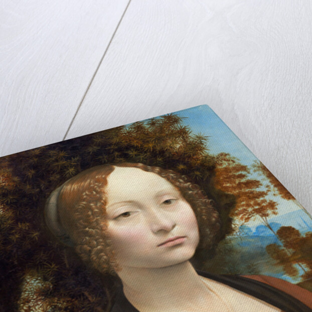Ginevra de' Benci, c. 1474- 78 by Leonardo da Vinci