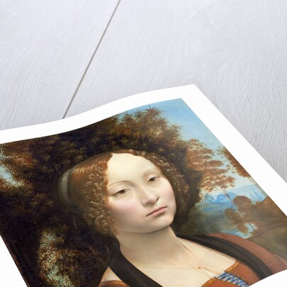 Ginevra de' Benci, c. 1474- 78 by Leonardo da Vinci