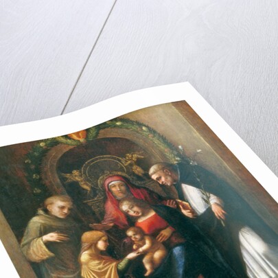 The Mystic Marriage of St. Catherine, 1510- 15 by (c.1489-1534) Correggio