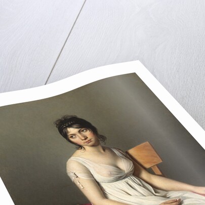 Portrait of a Young Woman in White, c. 1798 by Jacques Louis (circle of) David