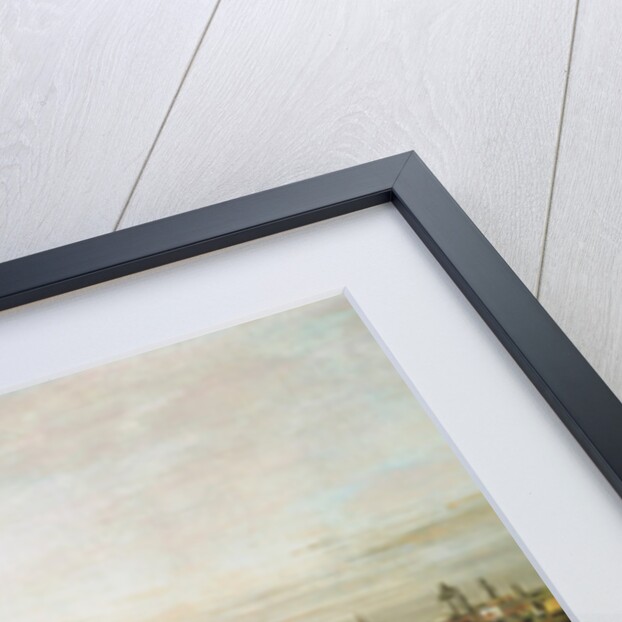 View of Munich from Haidhausen with the river Isar in the centre, 1761 by Bernardo Bellotto