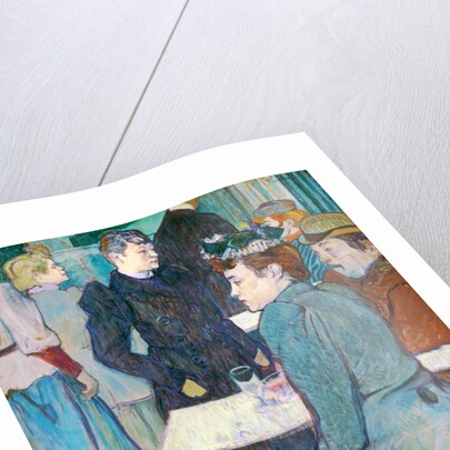 A Corner of the Moulin de la Galette, 1892 by Henri de Toulouse-Lautrec