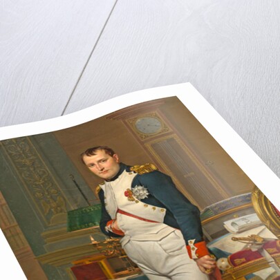 The Emperor Napoleon in His Study at the Tuileries, 1812 by Jacques Louis David