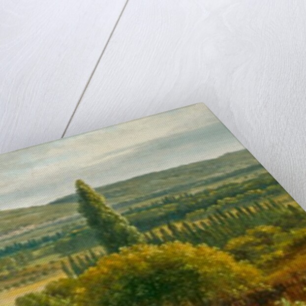 Panoramic View of the Ile-de-France, c. 1830 by Theodore Rousseau