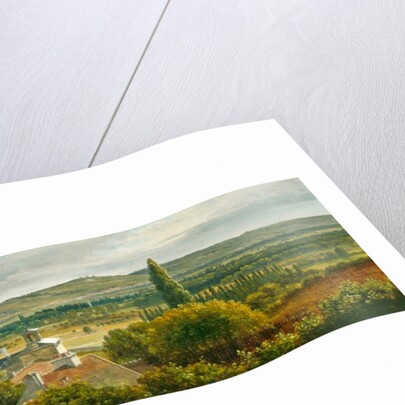 Panoramic View of the Ile-de-France, c. 1830 by Theodore Rousseau