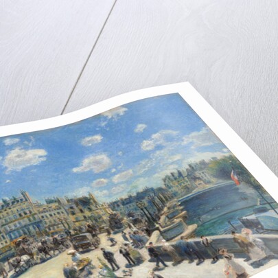 Pont Neuf, Paris, 1872 by Pierre Auguste Renoir