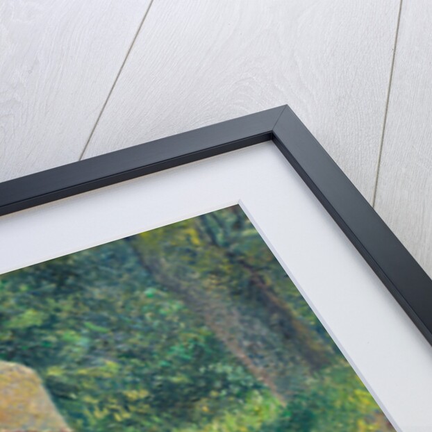 Peasant Girl with a Straw Hat, 1881 by Camille Pissarro