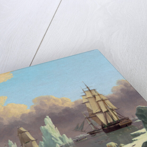 The Northern Whale Fishery: The 'Swan' and 'Isabella', c. 1840 by John of Hull Ward