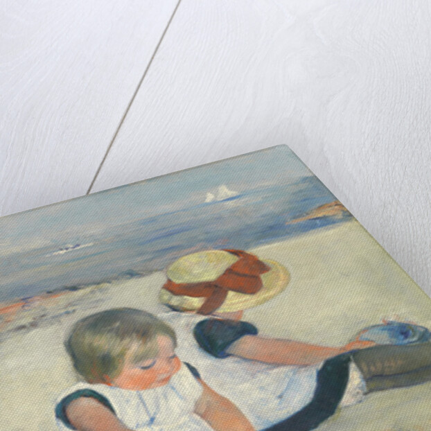 Children Playing on the Beach, 1884 by Mary Stevenson Cassatt