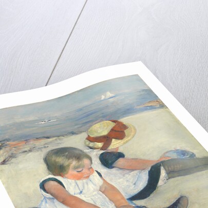 Children Playing on the Beach, 1884 by Mary Stevenson Cassatt