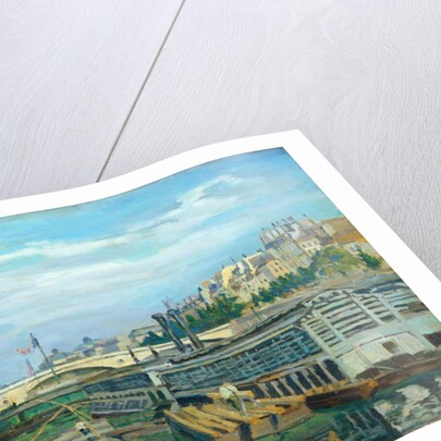 The Bridge of Louis Philippe, 1875 by Jean Baptiste Armand Guillaumin