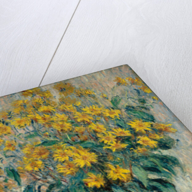 Jerusalem Artichoke Flowers, 1880 by Claude Monet