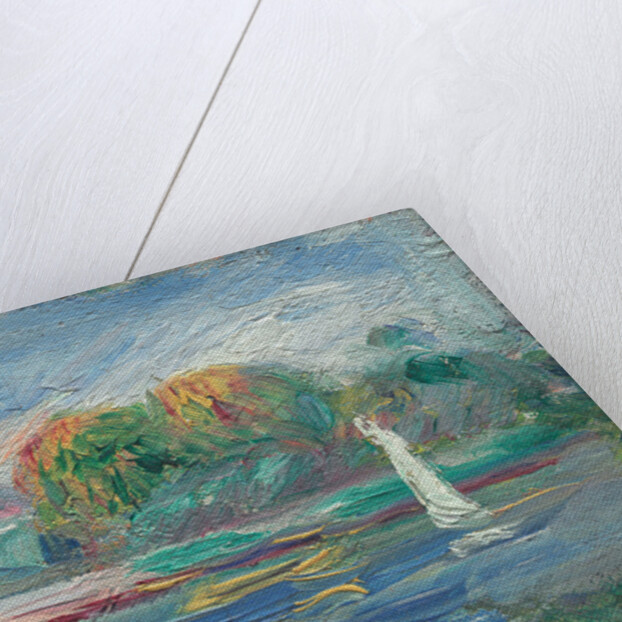 The Blue River, c.1890-1900 by Pierre Auguste Renoir