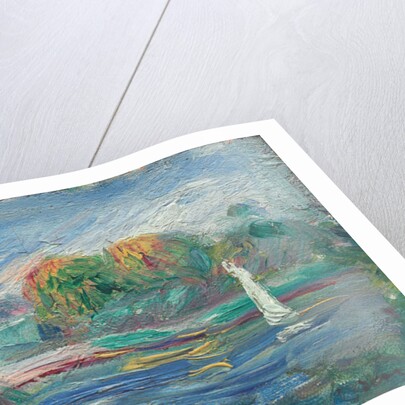 The Blue River, c.1890-1900 by Pierre Auguste Renoir