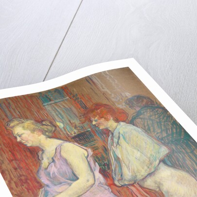 Rue des Moulins, 1894 by Henri de Toulouse-Lautrec