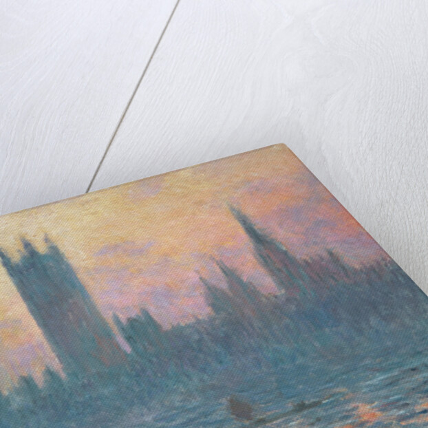Les Chambres du Parlement, coucher du soleil, 1903 by Claude Monet