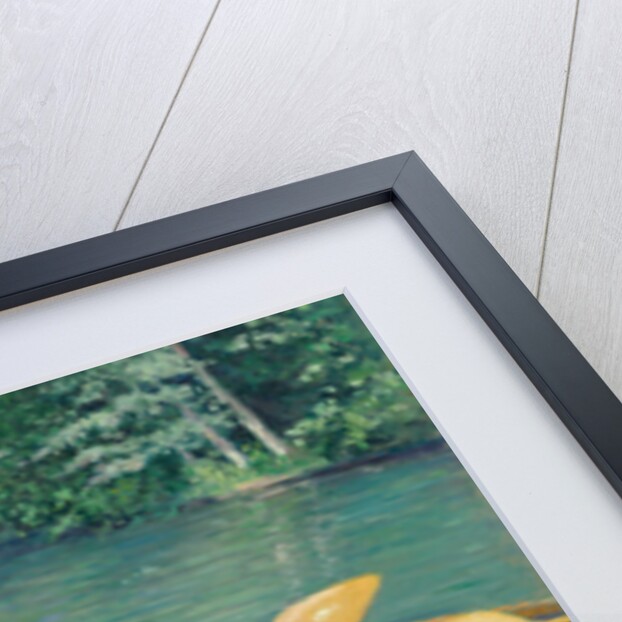 Skiffs, 1877 by Gustave Caillebotte