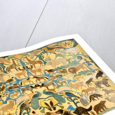 Cutout of Animals by American School