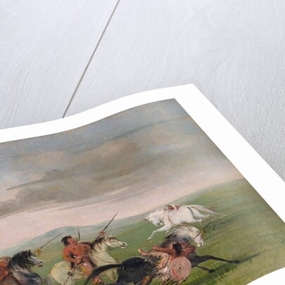 Comanche Feats of Horsemanship, 1834-35 by George Catlin