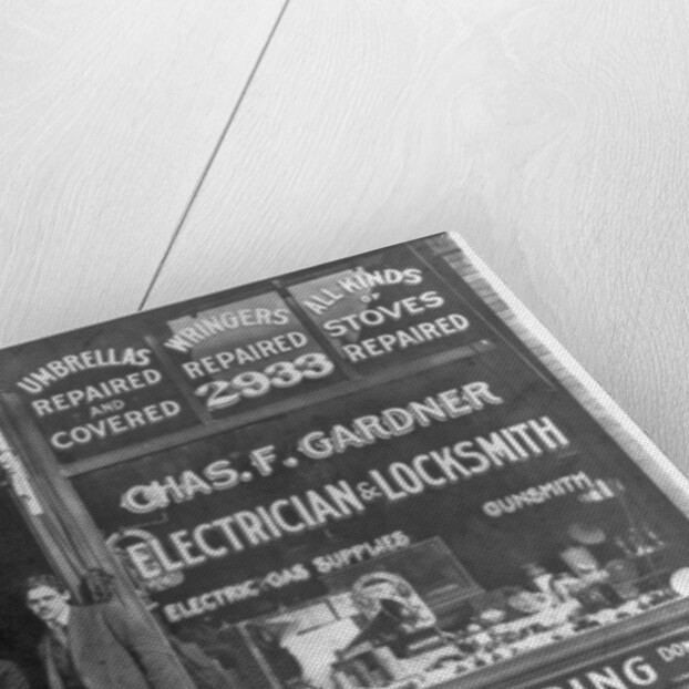 Only Negro store of its kind in the U.S., at 2933 State St., Chicago, Illinois, c.1899 by American Photographer