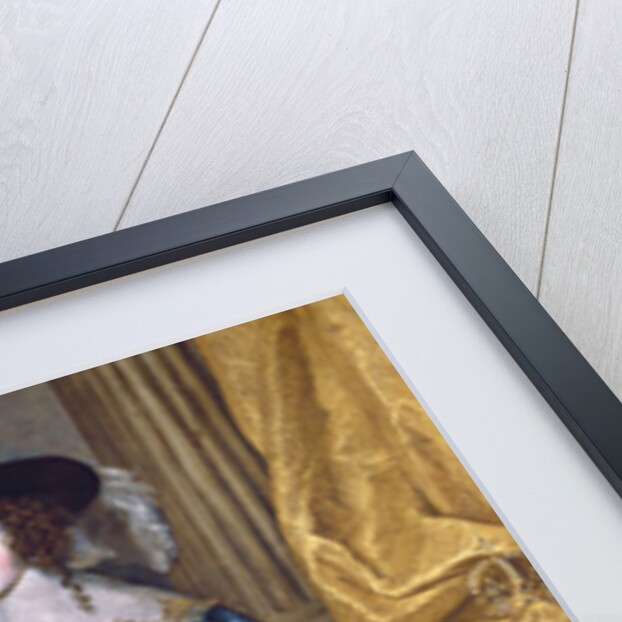 Queen Henrietta Maria with Sir Jeffrey Hudson, 1633 by Anthony van Dyck