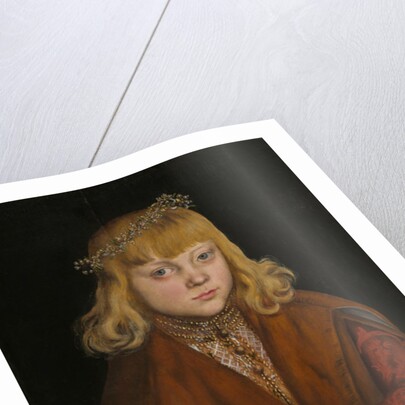 A Prince of Saxony, c.1517 by Lucas the Elder Cranach