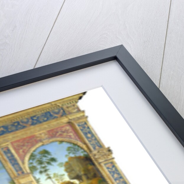 The Crucifixion with the Virgin, Saint John, Saint Jerome, and Saint Mary Magdalene, c.1482-1485 by Pietro Perugino