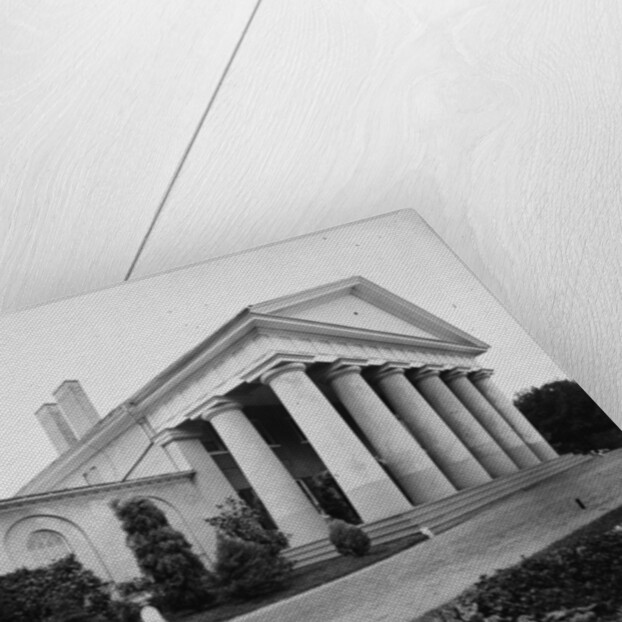 Lee Mansion - exterior, 1860-80 by American Photographer