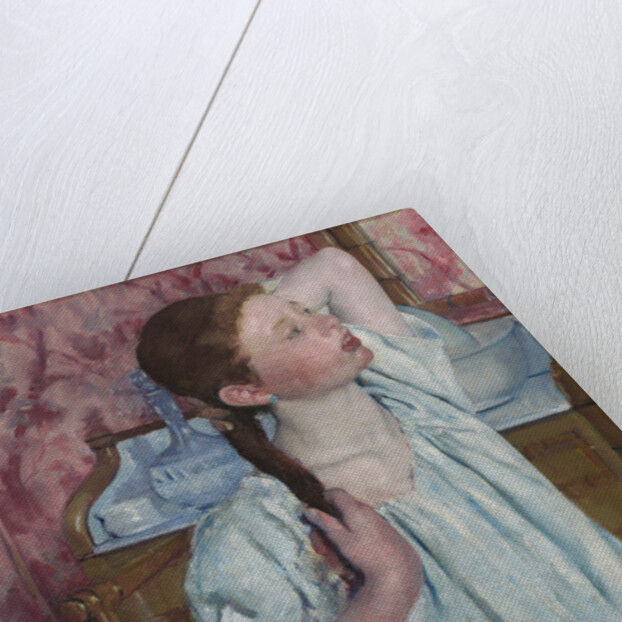Girl Arranging Her Hair, 1886 by Mary Stevenson Cassatt