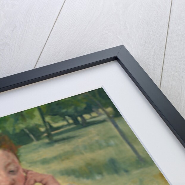 Woman with a Red Zinnia, 1891 by Mary Stevenson Cassatt