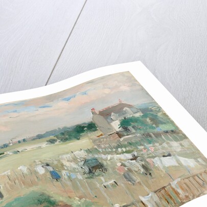 Hanging the Laundry out to Dry, 1875 by Berthe Morisot