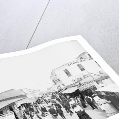 The Bowery looking East, Rockaway, New York, 1900-10 by Detroit Publishing Co.