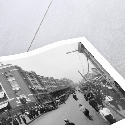 Four o'clock shift, Ford Motor Company, Detroit, 1910-20 by Detroit Publishing Co.