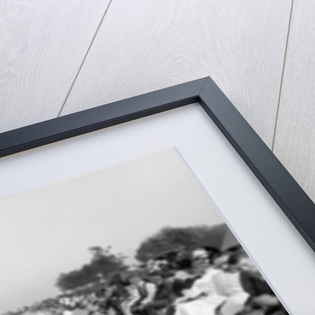 In front of the German Building., Jackson Park, Chicago, c.1900 by Detroit Publishing Co.