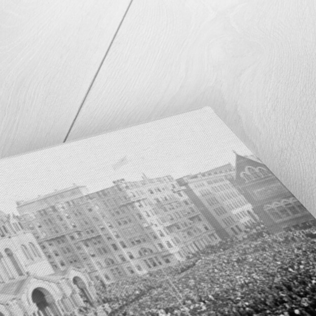 Boston, Mass., London Honorables entering Trinity Church by Anonymous