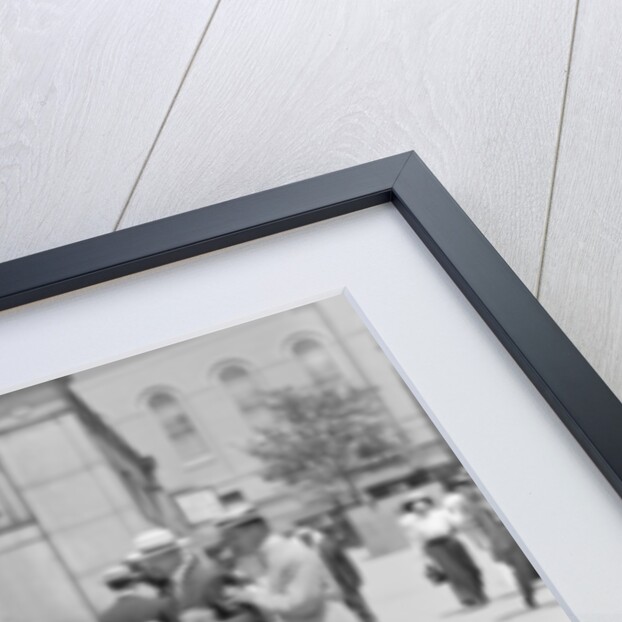 Feeding the pigeons, Boston Common by Anonymous
