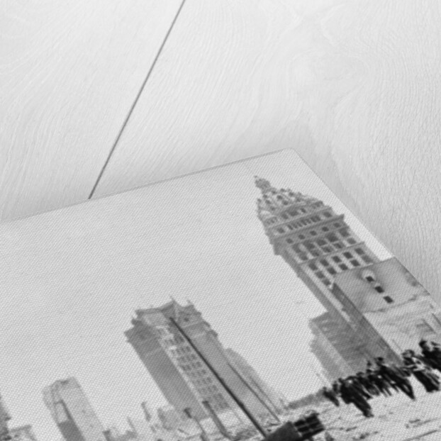 Market Street with Phelan Building in the foregeround, San Francisco, 1906 by Detroit Publishing Co.