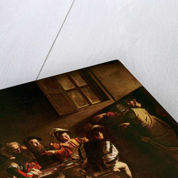 The Calling of St. Matthew, c.1598-1601 by Michelangelo Merisi da Caravaggio