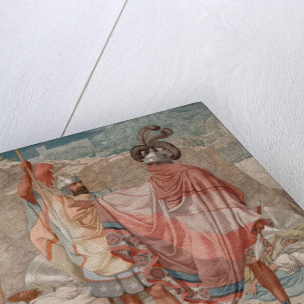 Mercy: David Spareth Saul's Life, 1854 by Richard Dadd