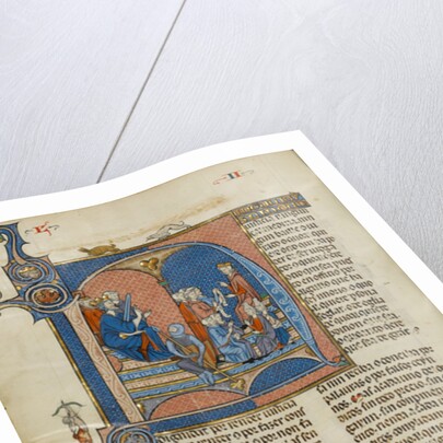 Page from a manuscript of the Vidal Mayor manuscript by Catalan School