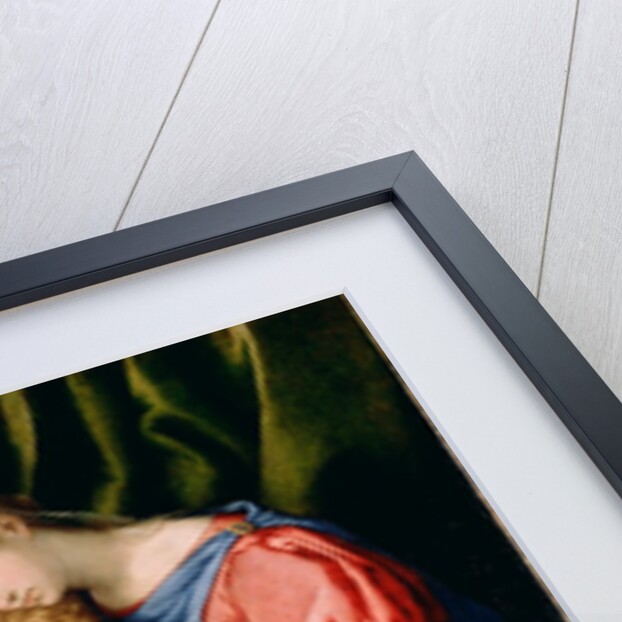 Madonna and Child with Two Donors, 1525-1530 by Lorenzo Lotto