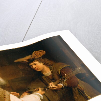 Ahimelech giving the sword of Goliath to David, c.1680 by Aert de Gelder