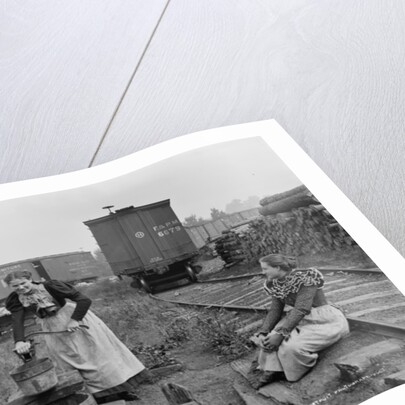 Girls of the paper mills, Appleton, Wisconsin, c.1880-99 by Detroit Publishing Co.