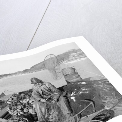 Getting ready for a trip, c.1905 by Detroit Publishing Co.