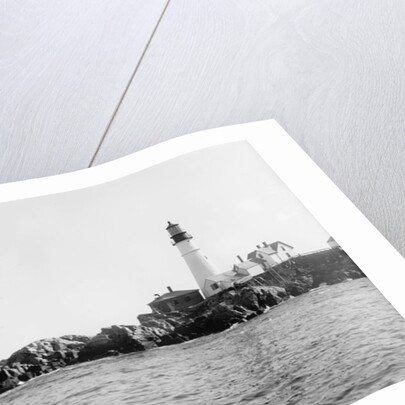 Portland Head Light, Portland, Maine, c.1900-10 by Detroit Publishing Co.