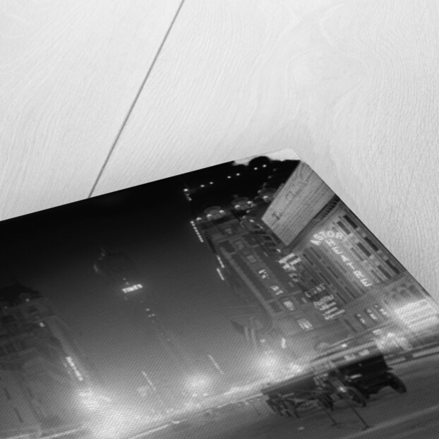 Times Square at night, New York, N.Y., c.1900-15 by Detroit Publishing Co.