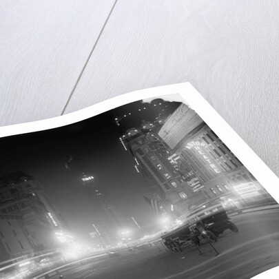 Times Square at night, New York, N.Y., c.1900-15 by Detroit Publishing Co.