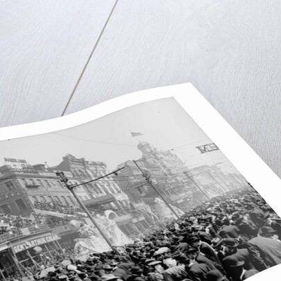 New Orleans, Louisiana, Mardi Gras Day, the 'Red' Pageant, c.1890-1910 by Detroit Publishing Co.