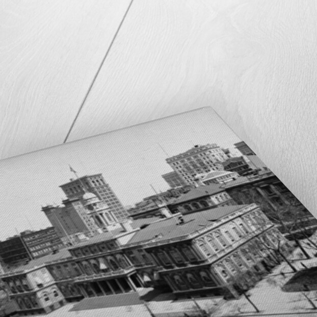 City Hall and Park, New York, c.1900 by Detroit Publishing Co.